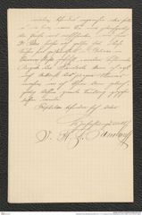 Nachlass Franz Steindachner, Brief von J. F. G. Umlauf an Franz Steindachner (23.02.1884), Inv.Nr. 554.04, Seite 4